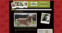 Desktop Screenshot of deesgoldens.com